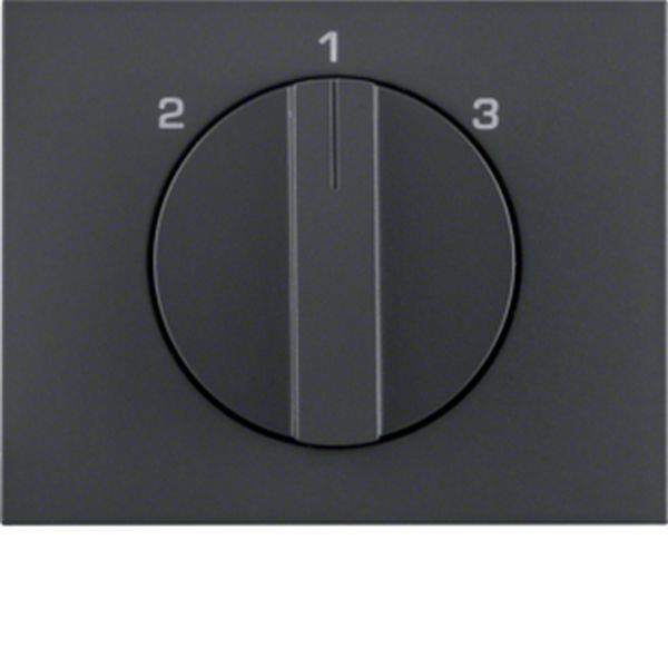 Berker Zentralstück m Drehk für 3S K.1 anthr