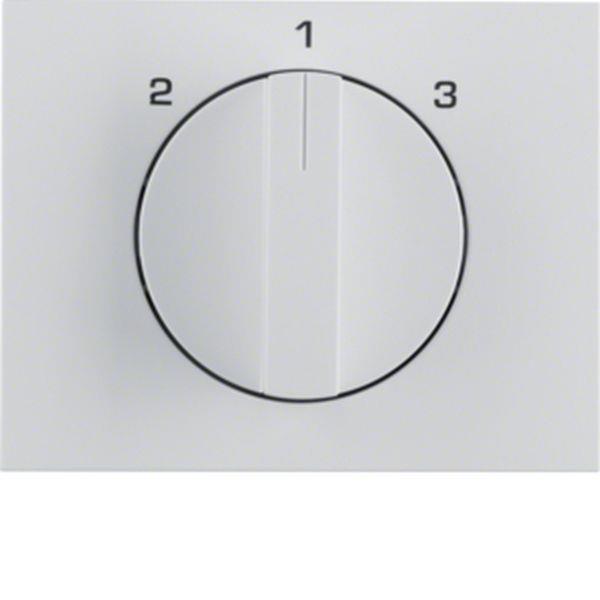 Berker Zentralstück m Drehk für 3S K.1 polarw
