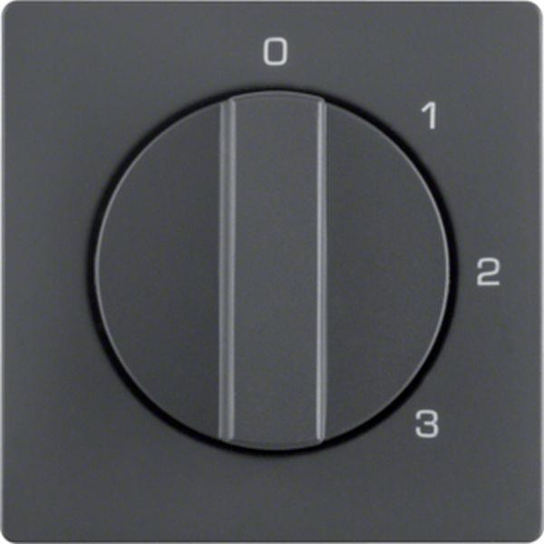 Berker Zentralstück m Drehk für 3S Q.x anth