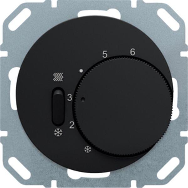 Berker RTR, Wechsler, Heiz/Kühl, R.x, sw. gl.