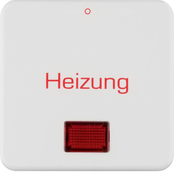 Berker Wippe f Heizung WGUP poalrweiss glzd