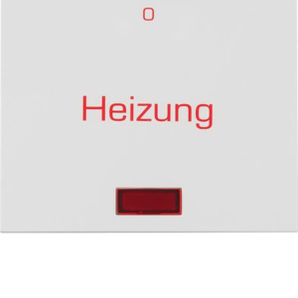 Berker Wippe f Heizung K.x poalrweiss glzd