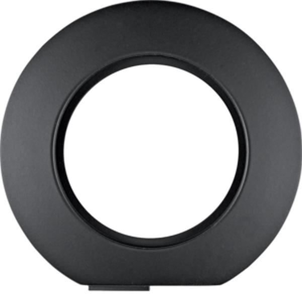 Berker Endrahmen 1fach 1930 softtouch schw.