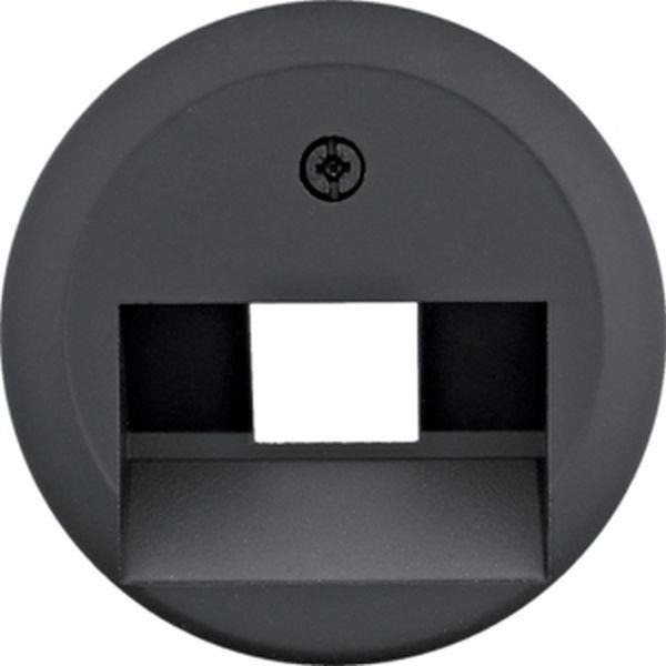 Berker Zentralstück 1930 softtouch schw.