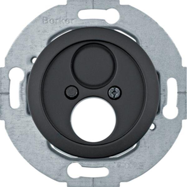 Berker Kleinsteckverbinder 1930 softtouch schw.