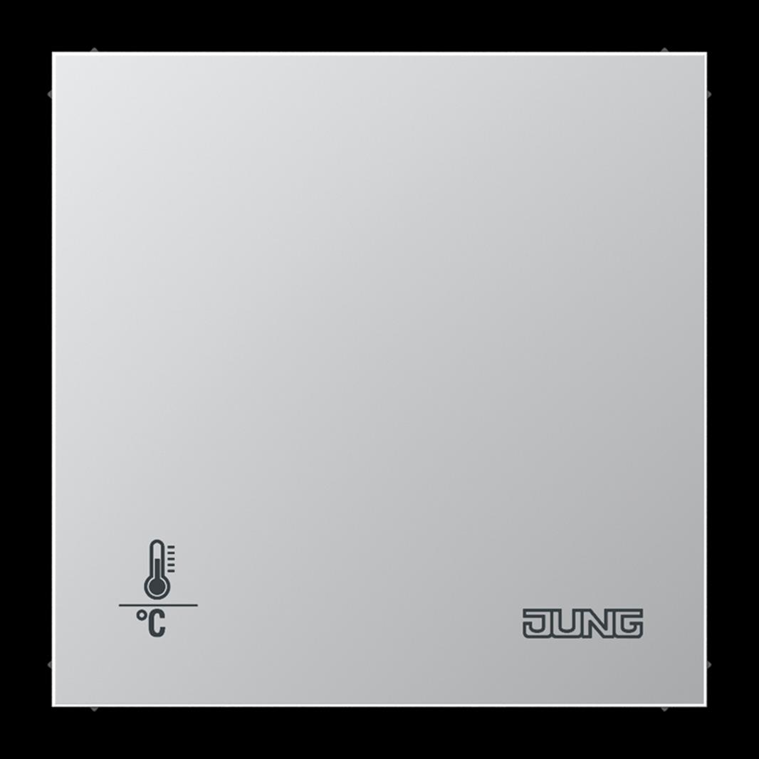 Jung KNX Objektregler mit integrierter Tasterschnittstelle 4fach, Serie LS, Alum