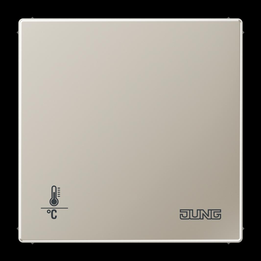 Jung KNX Objektregler mit integrierter Tasterschnittstelle 4fach, Serie LS, Edel