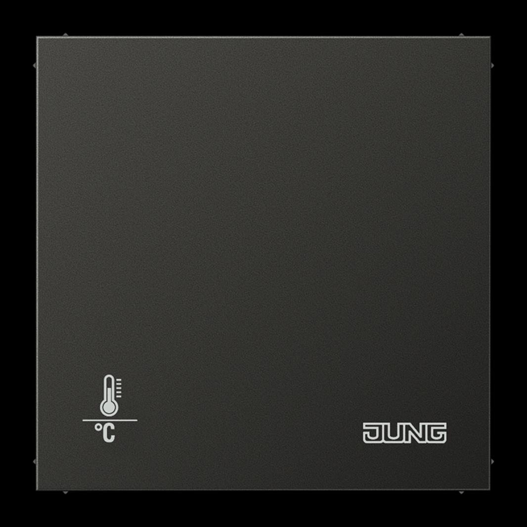 Jung KNX Objektregler mit integrierter Tasterschnittstelle 4fach, Aluminium lack