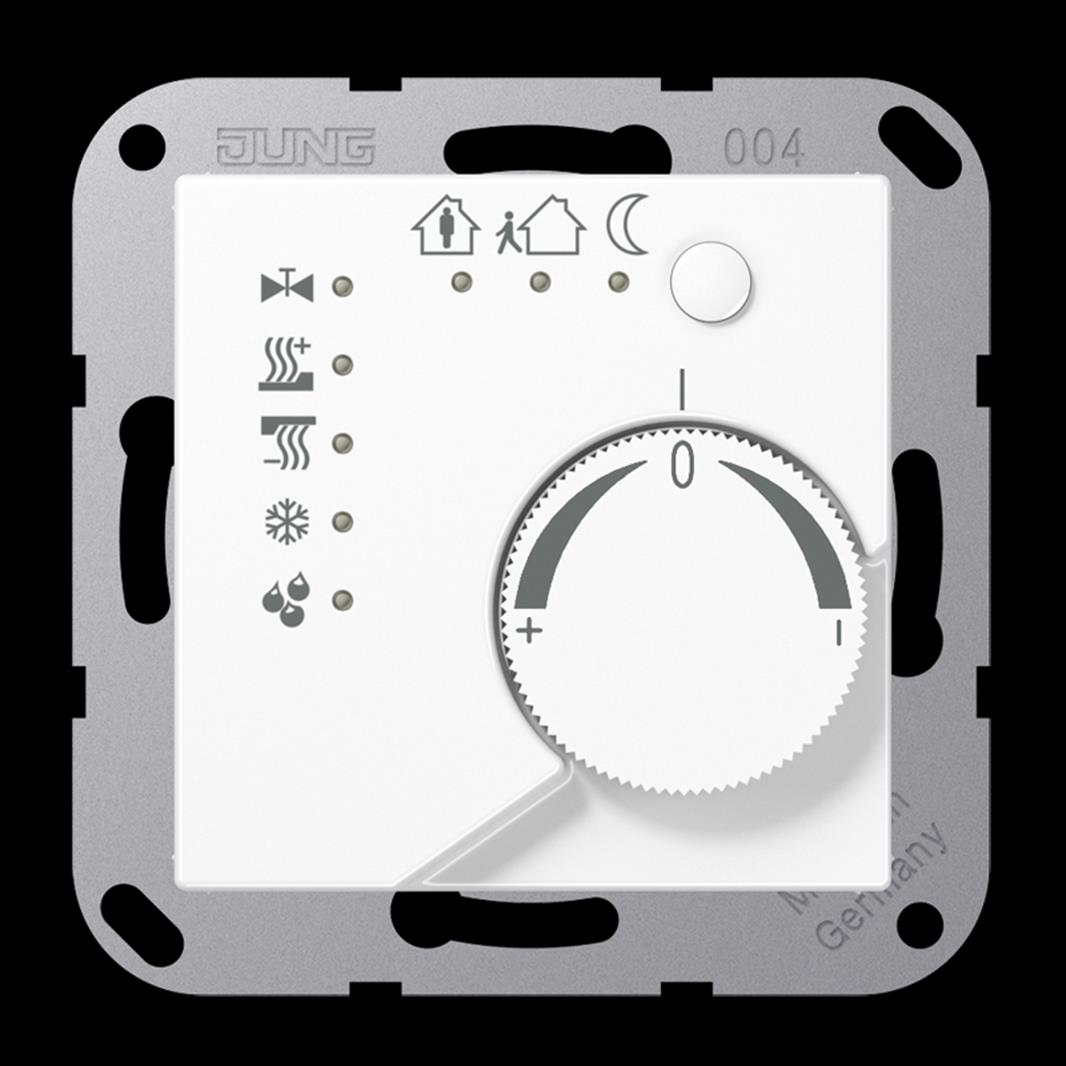 Jung KNX Stetigregler, Thermoplast, Serie AS/A, alpinweiß