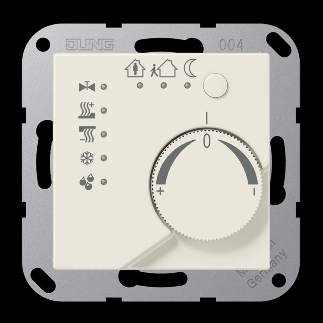 Jung KNX Stetigregler mit integrierter Tasterschnittstelle 4fach, Thermoplast, S