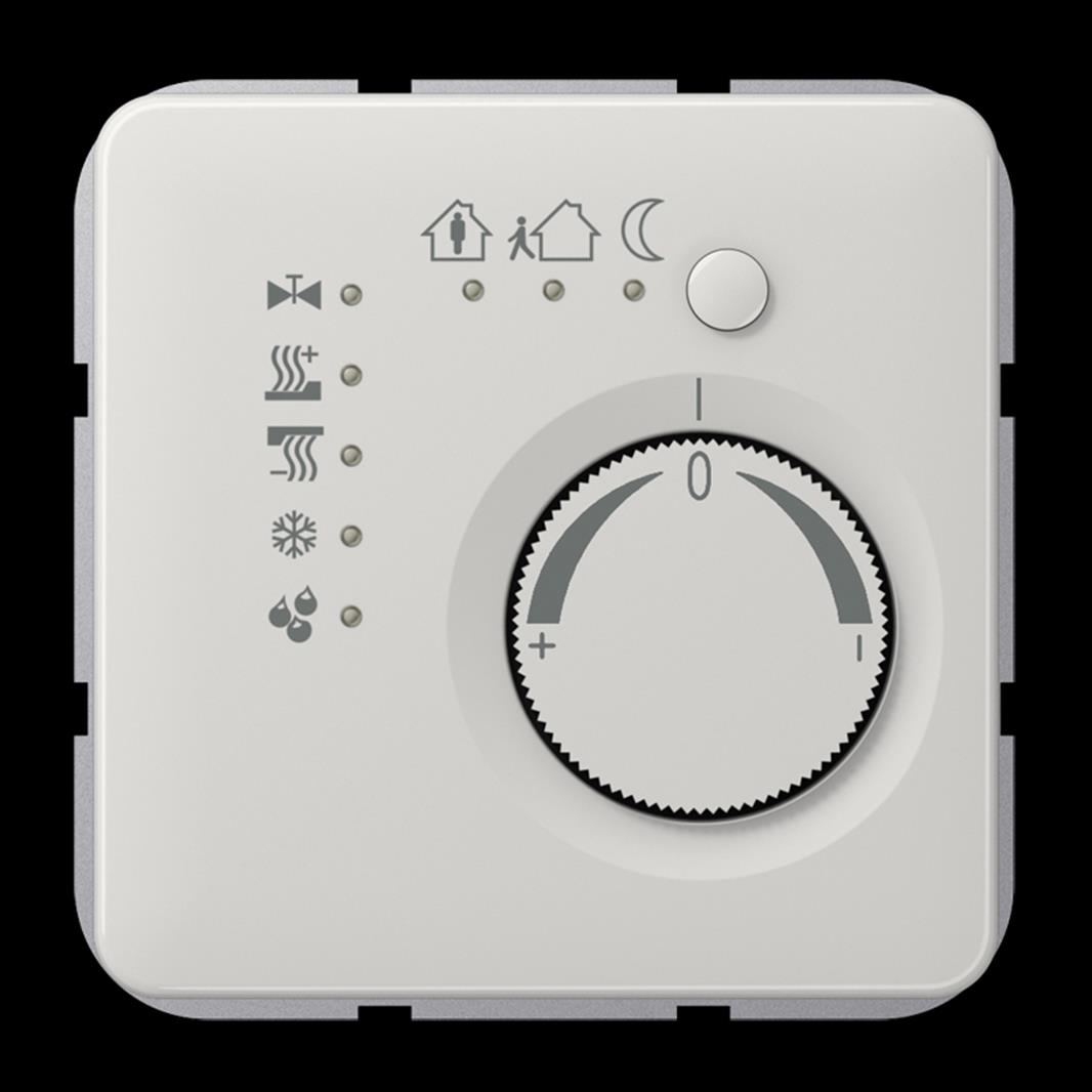 Jung KNX Stetigregler mit integrierter Tasterschnittstelle 4fach, Thermoplast, S