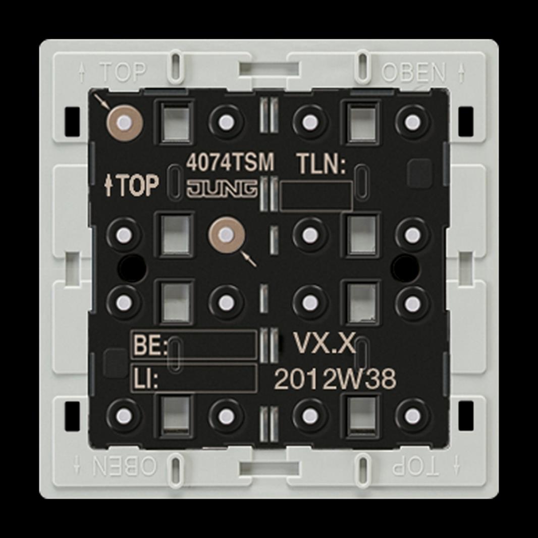 Jung KNX Tastsensor-Modul Standard, 4fach, F40