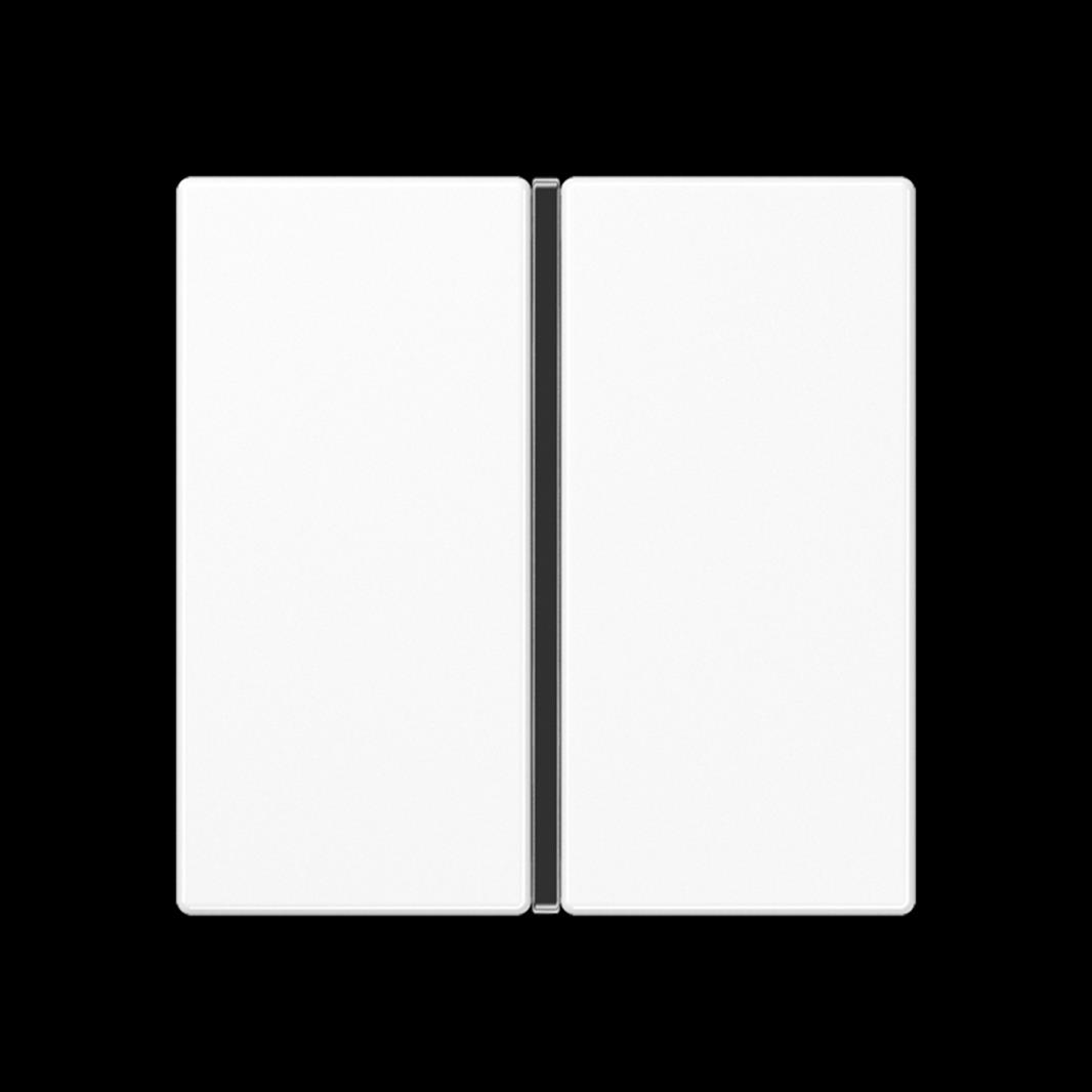 Jung Tastensatz, F40, Thermoplast, Serie AS/A, alpinweiß