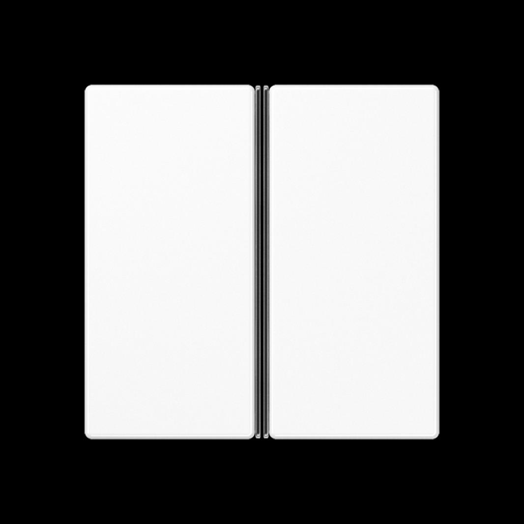 Jung Tastensatz, F40, Thermoplast, Serie AS/A, alpinweiß