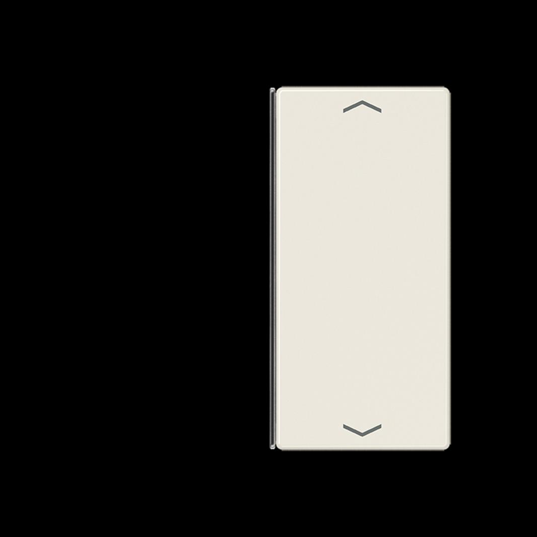 Jung Taste, F40, mit Pfeilsymbolen, Thermoplast, Serie AS, weiß