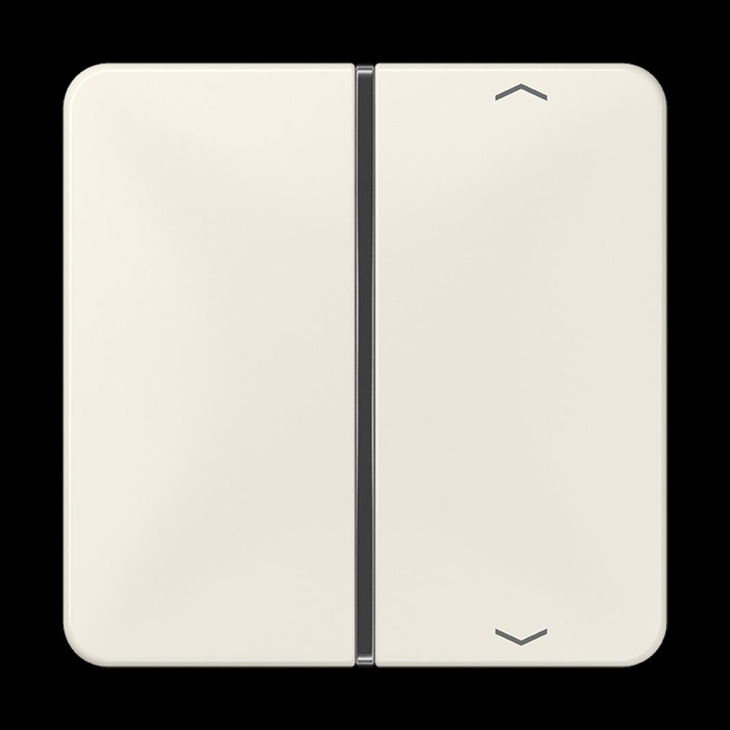 Jung Taste, F40, mit Pfeilsymbolen, Thermoplast, Serie CD, weiß