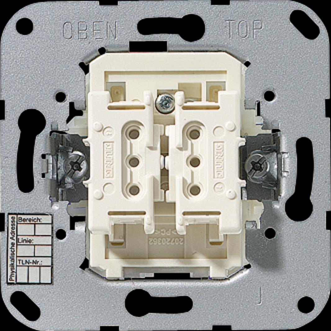 Jung KNX Taster BA – Tasterstellung – 2fach