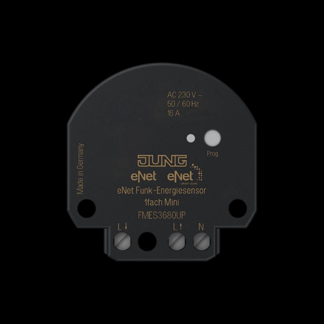 Jung eNet Funk-Energiesensor 1fach Mini, UP
