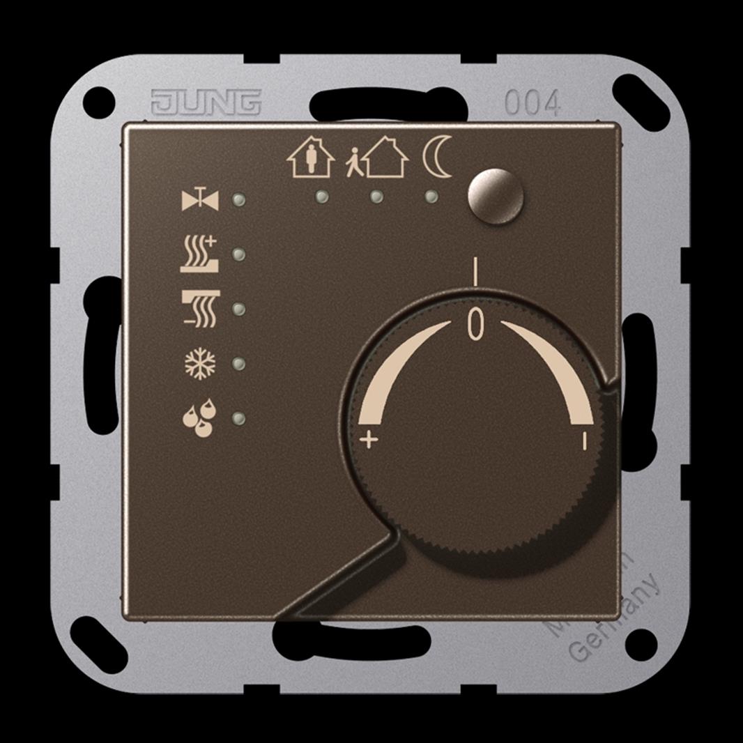 Jung KNX Stetigregler mit integrierter Tasterschnittstelle 4fach, Thermoplast la