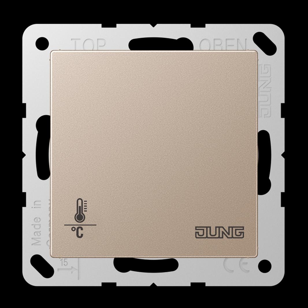 Jung KNX Objektregler mit integrierter Tasterschnittstelle 4fach, Duroplast lack