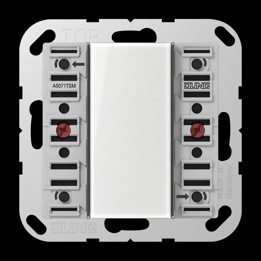 Jung KNX Tastsensor-Modul Standard, 1fach, F50, Serie AS/A