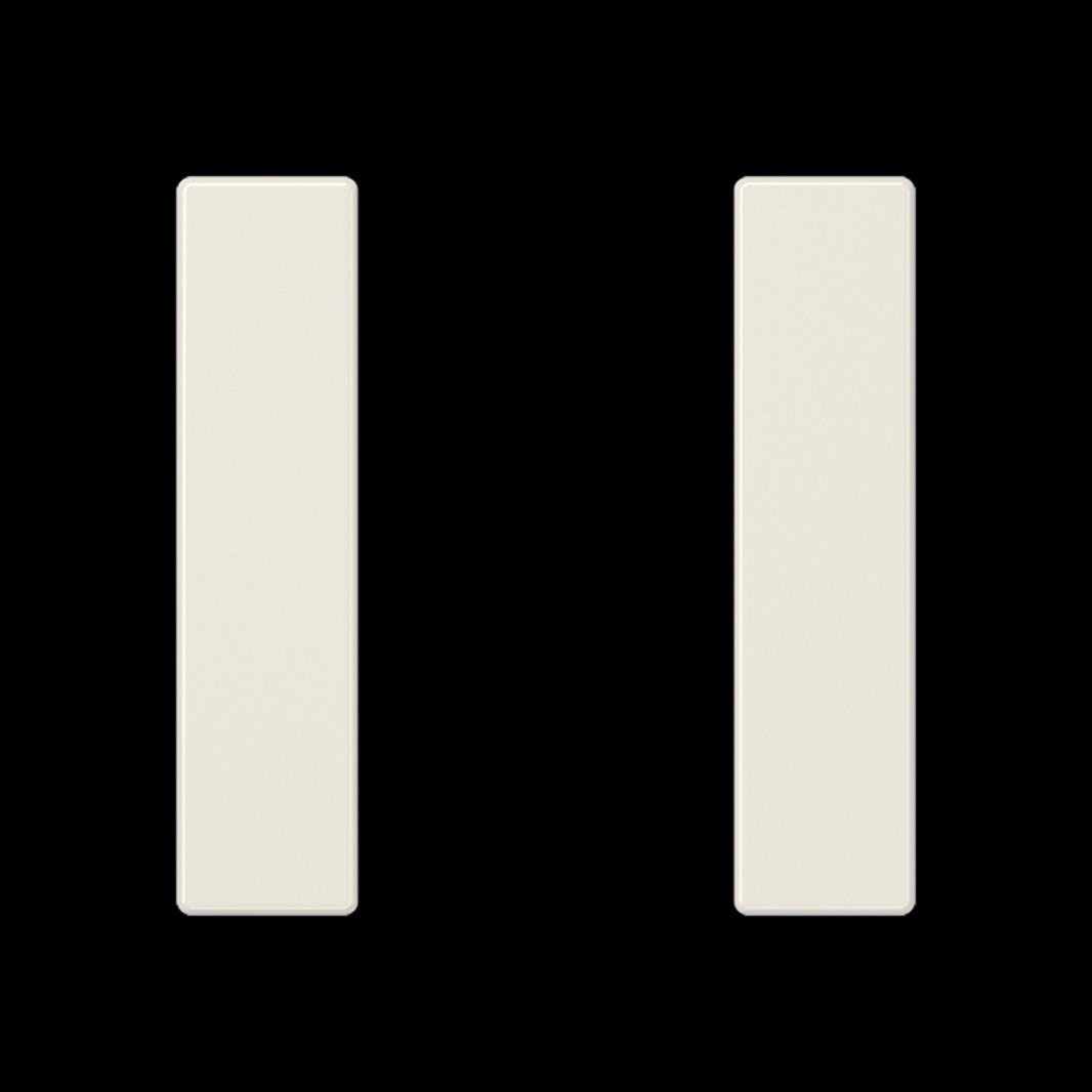 Jung Tastensatz, F50, Thermoplast, Serie AS, weiß