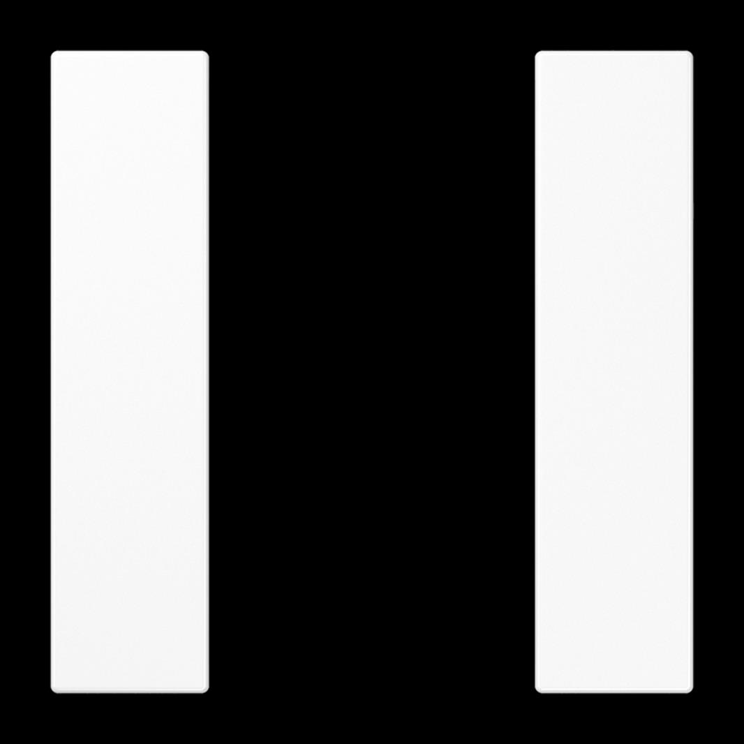 Jung Tastensatz, F50, Thermoplast, Serie LS, alpinweiß