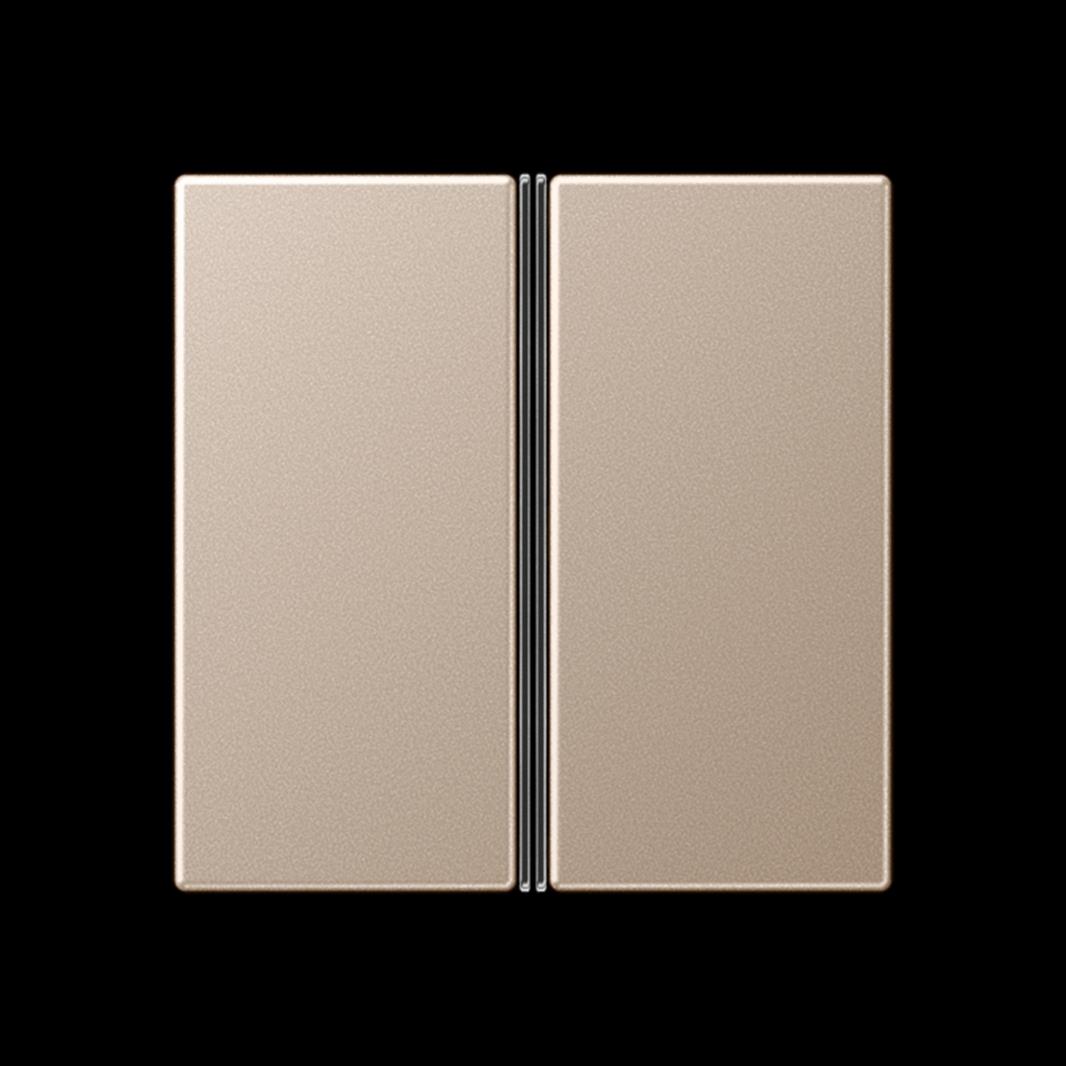 Jung Tastensatz, F40, Thermoplast lackiert, Serie A, champagner