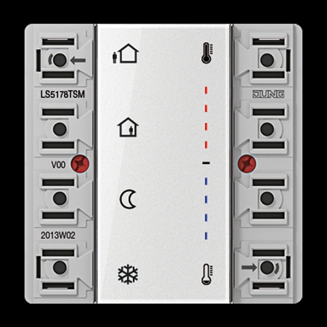 Jung KNX Stetigregler-Modul, 2fach, F50, Serie LS