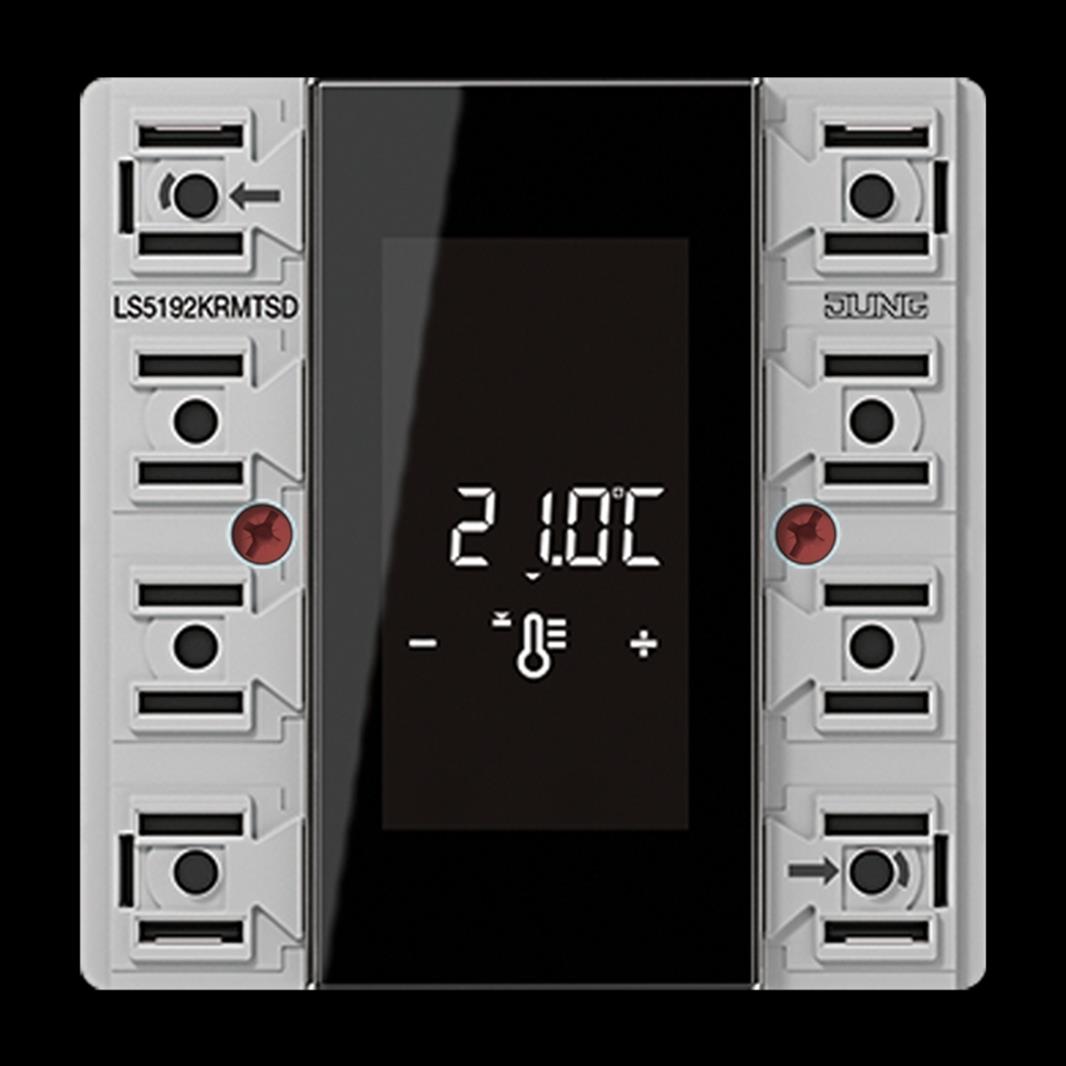Jung KNX Kompakt-Raumcontroller-Modul, 2fach, F50, Serie LS