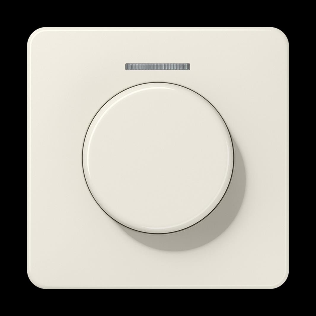 Jung Abdeckung mit Lichtleiter für KNX Drehsensor 1fach, mit Lichtleiter, Duropl