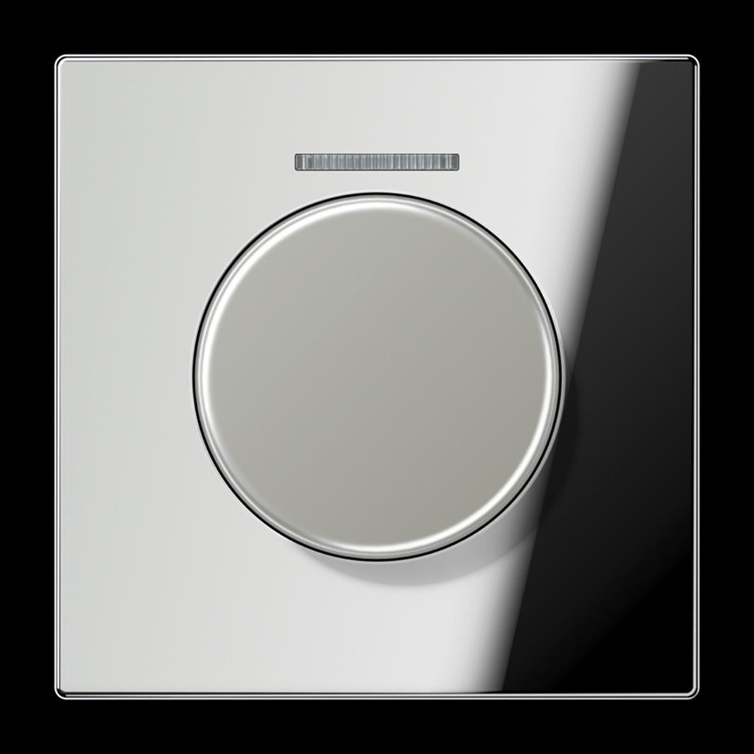 Jung Abdeckung mit Lichtleiter für KNX Drehsensor 1fach, mit Lichtleiter, Serie