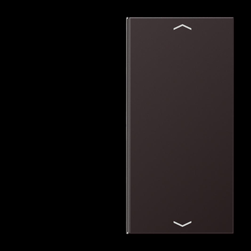 Jung Taste, F40, mit Pfeilsymbolen, Aluminium lackiert, Serie LS, dark