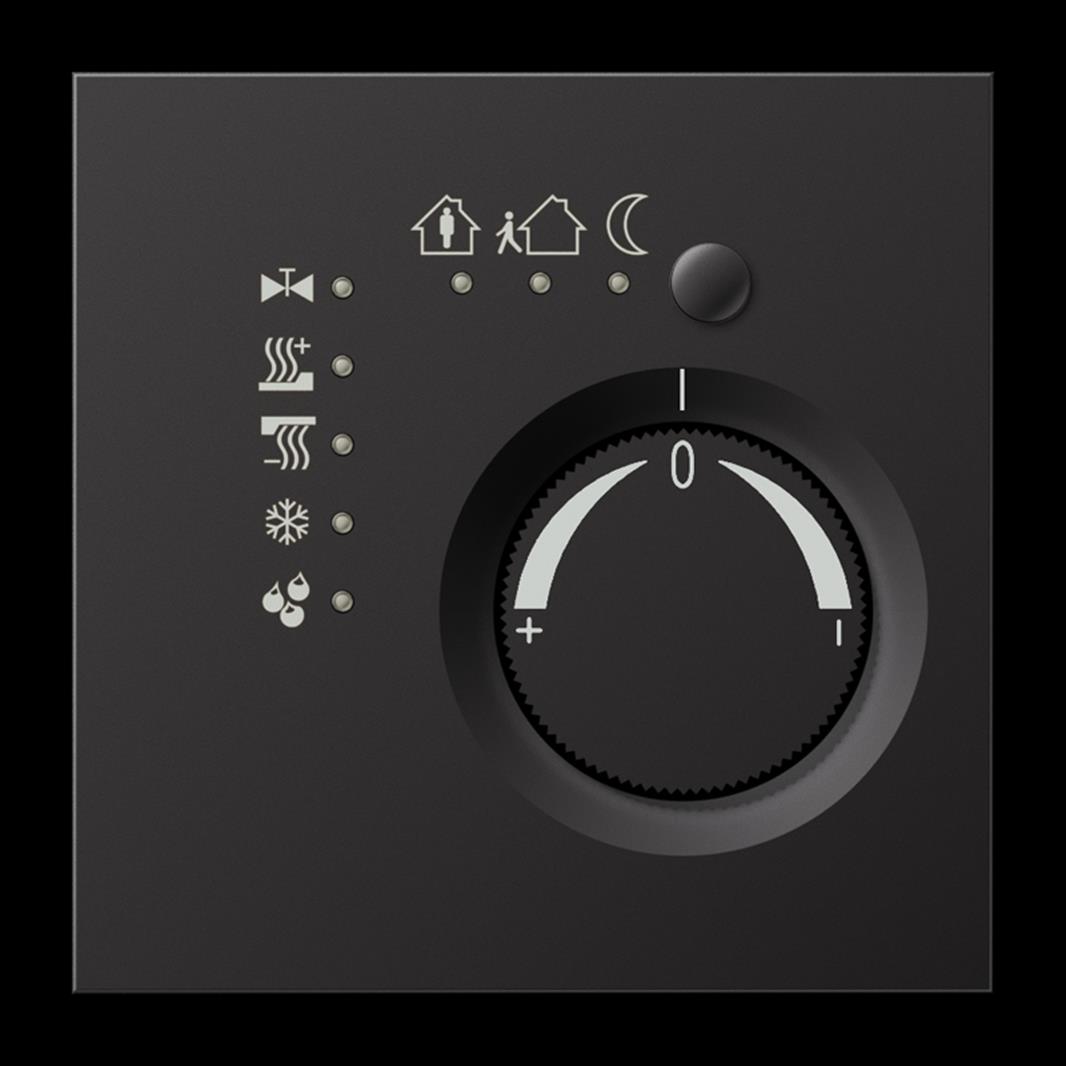 Jung KNX Stetigregler, Aluminium lackiert, Serie LS, dark