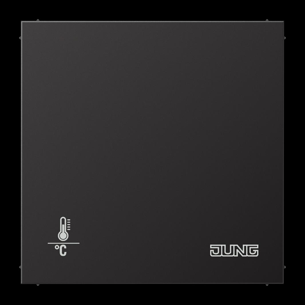 Jung KNX Objektregler mit integrierter Tasterschnittstelle 4fach, Aluminium lack