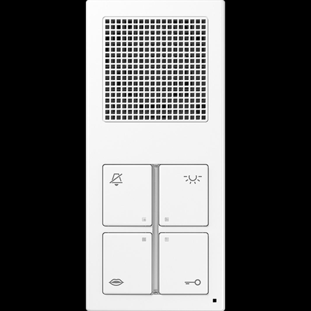 Audio-Innenstation Standard, Serie AS/A, alpinweiß