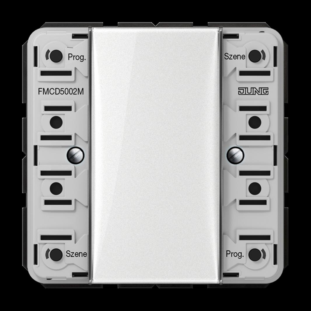 Jung eNet Funk-Wandsender-Modul, 2fach, F50, Serie CD