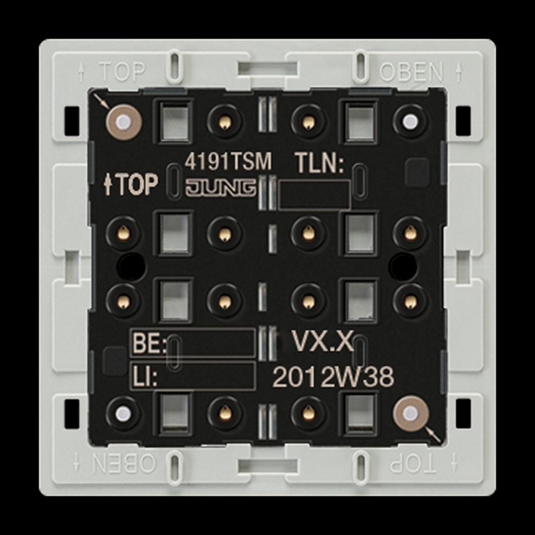 Jung KNX Tastsensor-Modul Universal, 1fach, F40