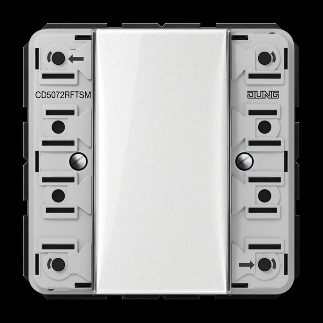 Jung KNX RF Funk-Wandsender-Modul, 2fach, F50, Serie CD