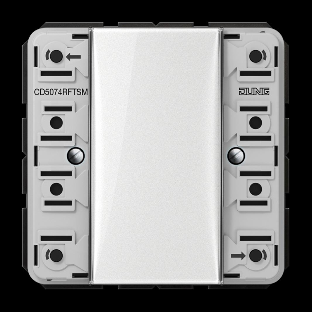 Jung KNX RF Funk-Wandsender-Modul, 4fach, F50, Serie CD