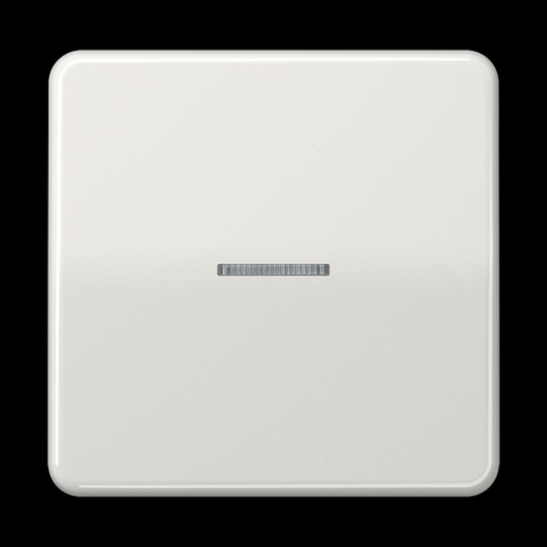 Jung KNX RF Taster, 1fach, Secure, Duroplast, Serie CD, lichtgrau