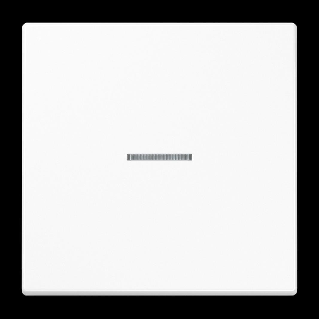 Jung KNX RF Taster, 1fach, Secure, Duroplast, Serie LS, alpinweiß