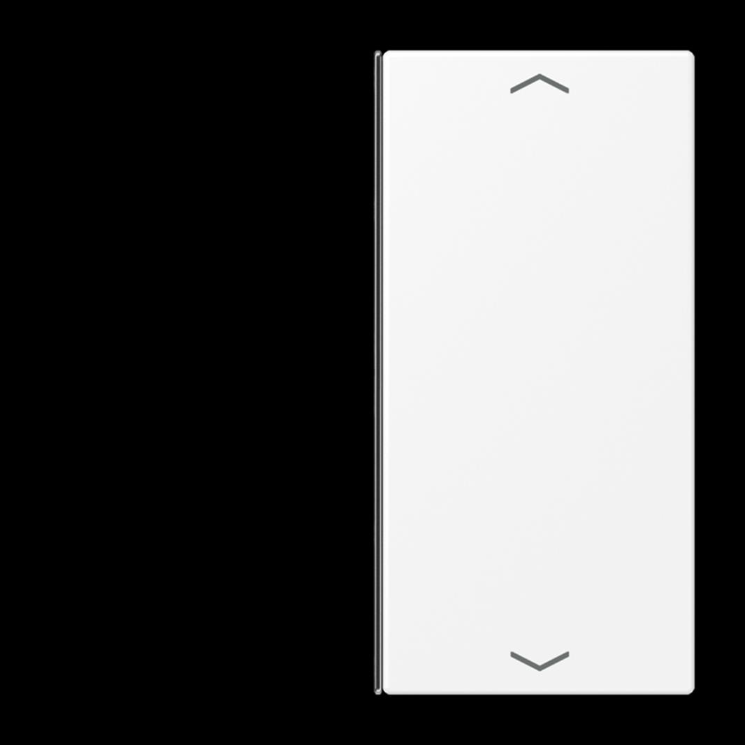 Jung Taste, F40, mit Pfeilsymbolen, Thermoplast lackiert, Serie LS, schneeweiß m