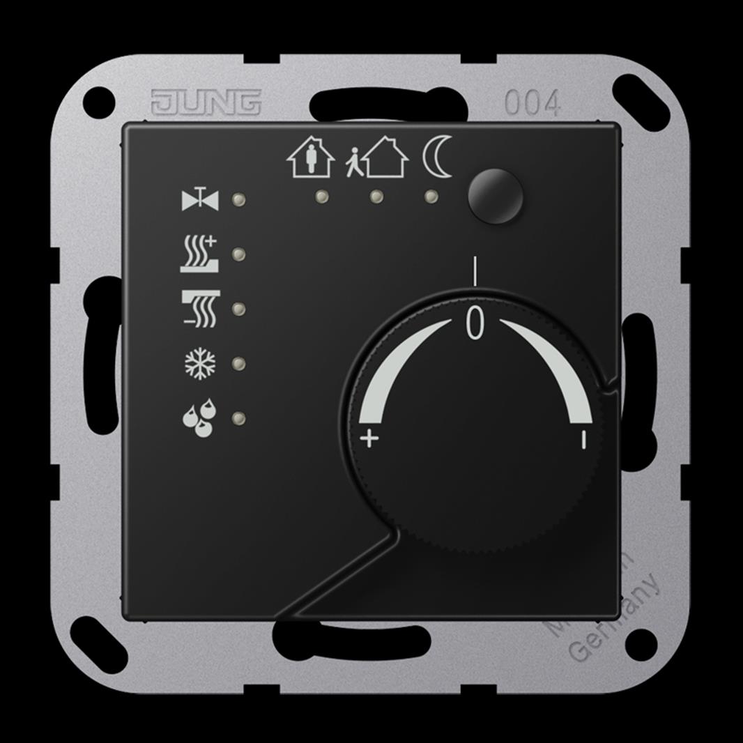 Jung KNX Stetigregler mit integrierter Tasterschnittstelle 4fach, Thermoplast la