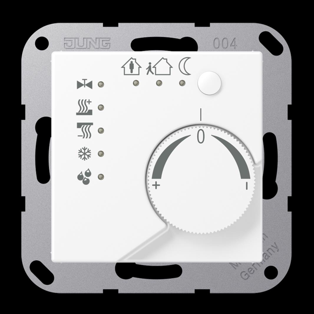 Jung KNX Stetigregler, Thermoplast lackiert, Serie A, schneeweiß matt