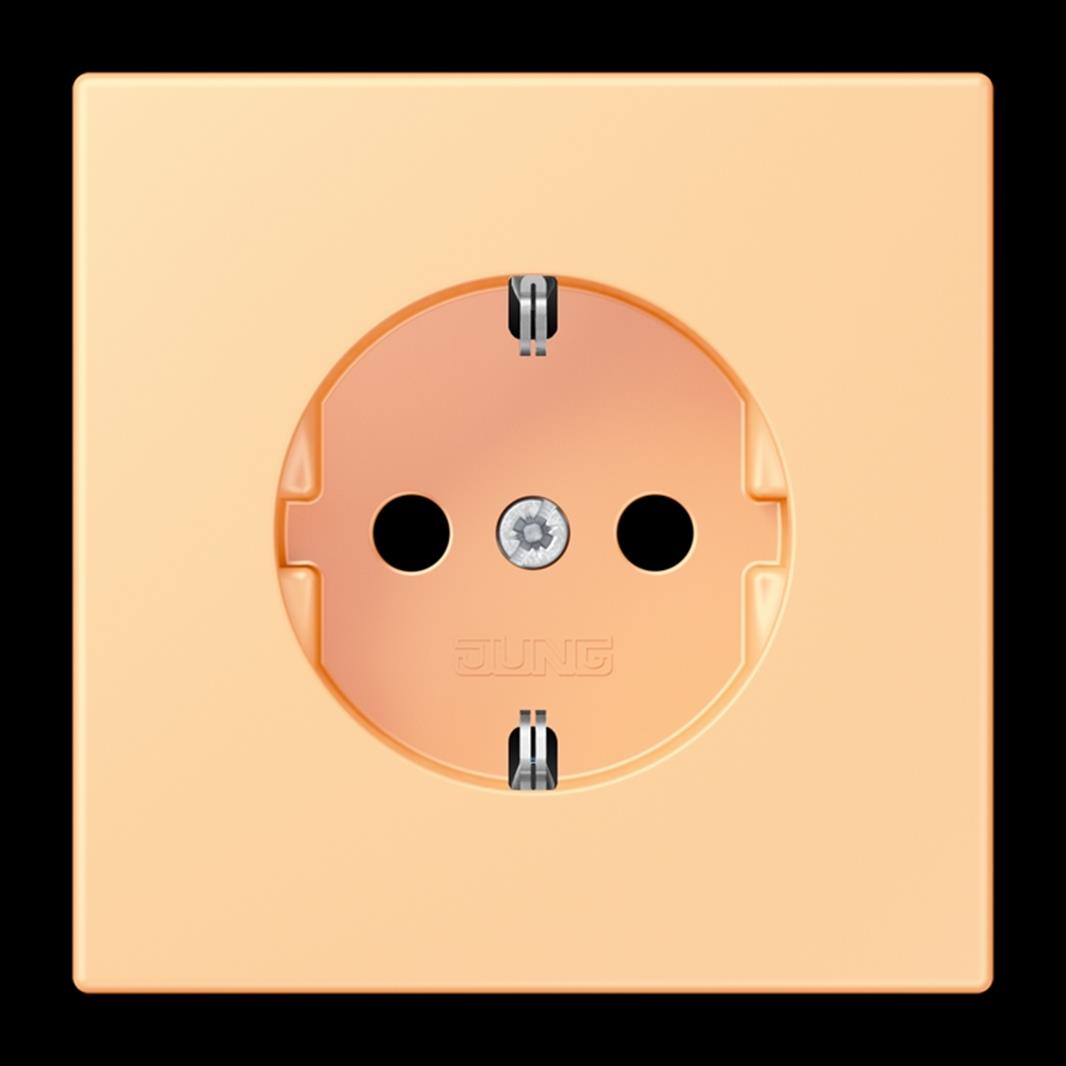 Jung SCHUKO®-Steckdose, 16 A 250 V ~, SAFETY+, Duroplast lackiert, Serie LS, ter