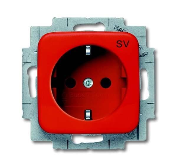 Busch-Jäger 20 EUCKS-14-212-10-SCHUKO® Steckdosen-Einsatz mit Aufdruck