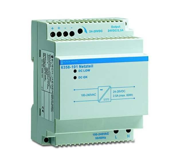 Busch-Jäger 6358-101-Netzteil, REG 2500 mA SELV