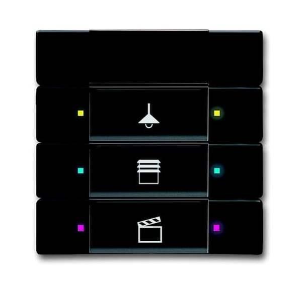 Busch-Jäger 6129/01-885-Bedienelement 3/6-fach, mit IR-Schnittstelle Multifunkti