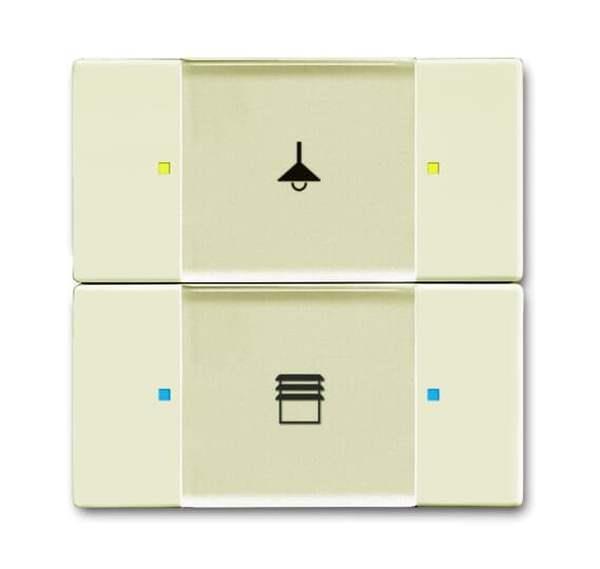 Busch-Jäger 6126/02-82-Bedienelement, 2/4-fach Multifunktion/Farbkonzept